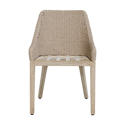 Paloma - Outdoor Wicker Dining Chair - Gray
