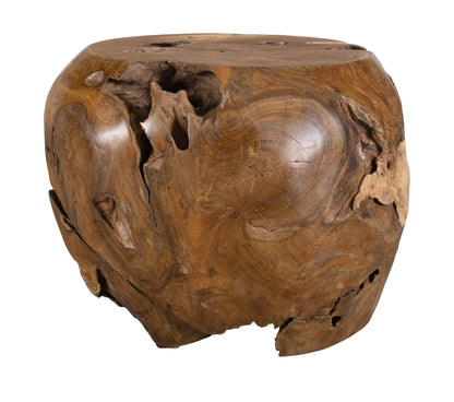 Sola - Outdoor Side Table - Brown / Woodtone