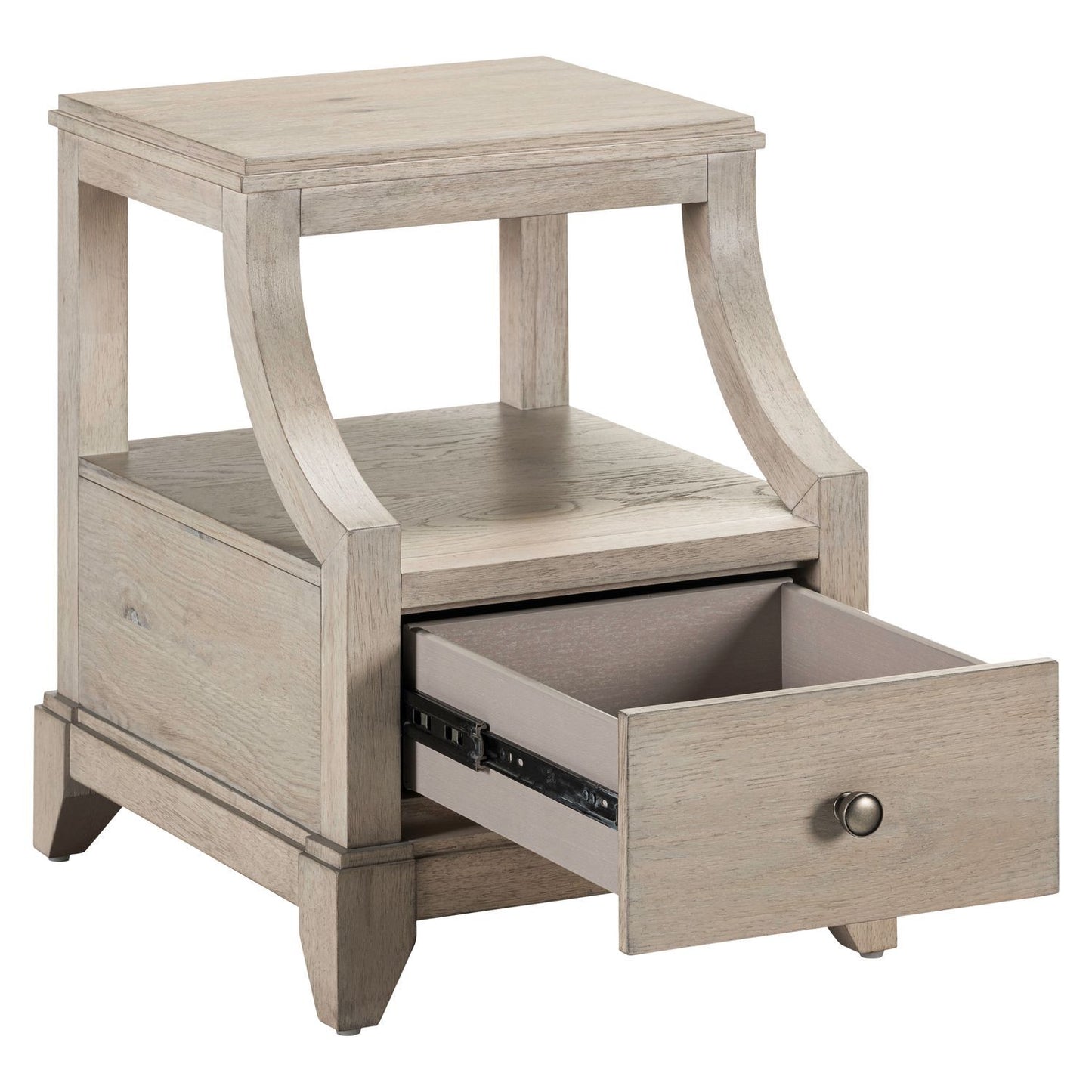 New Haven - Chairside Table - Sanctuary White