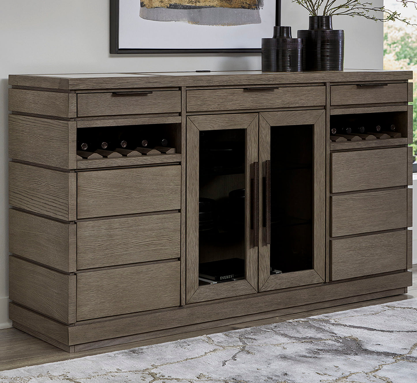 Pure Modern Dining - Buffet Server - Moonstone