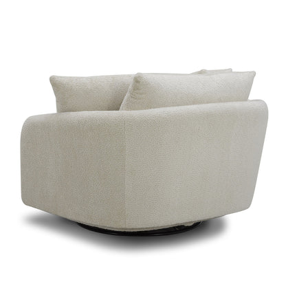 Boomer - Large Swivel Chair with 2 Pillows