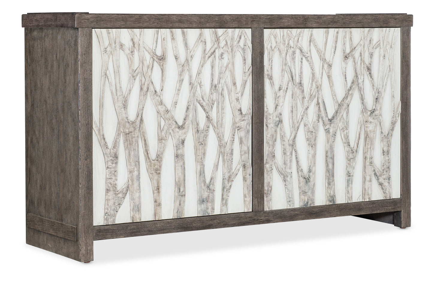 Commerce And Market - Aspen Grove Door Chest - Dark Gray