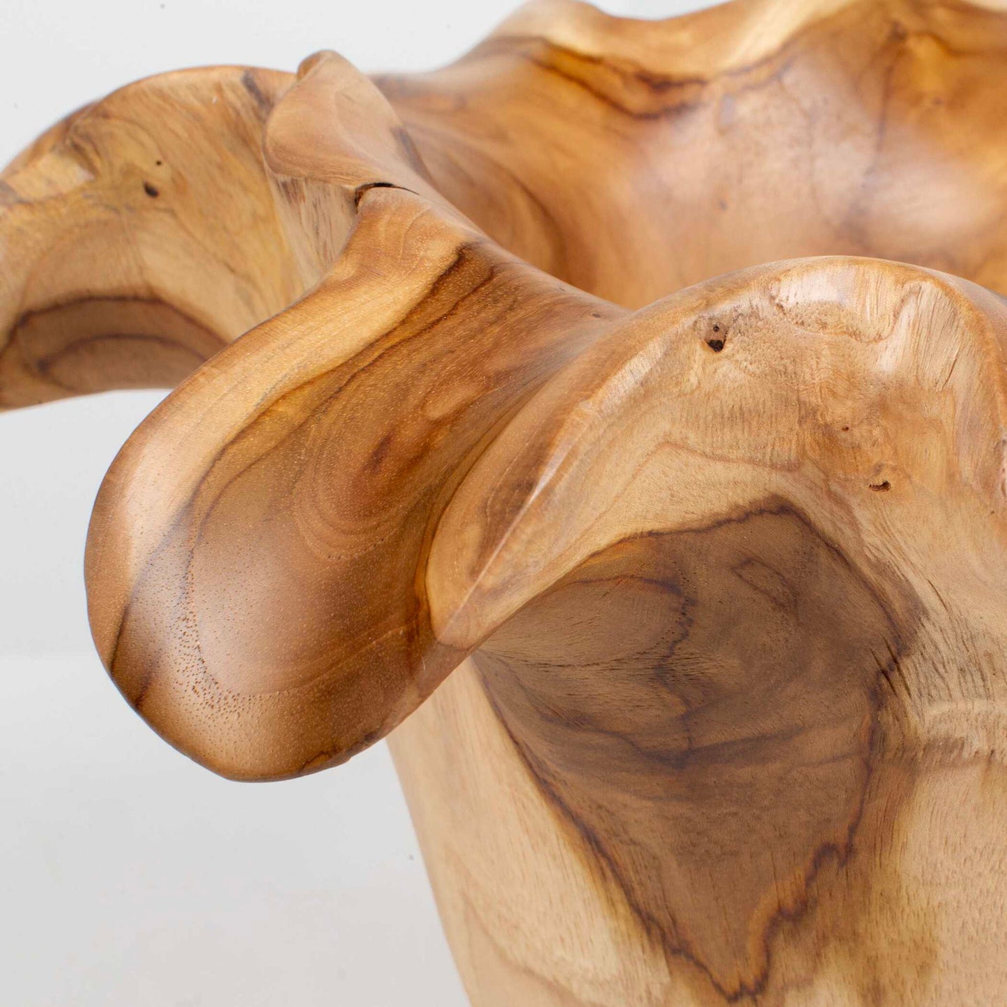 Teak Flow - Outdoor Bowl - Natural