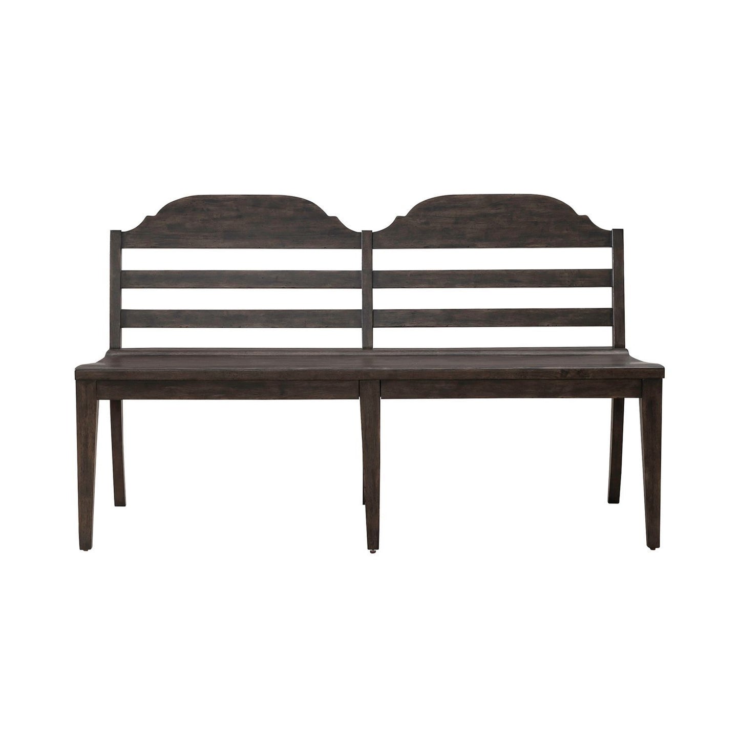 Paradise Valley - Ladder Back Bench (RTA) - Dark Brown