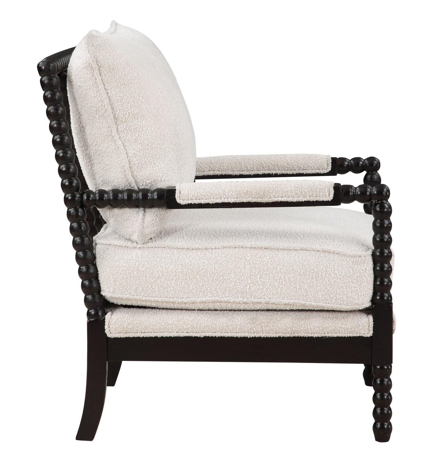 Graphica - Accent Chair - Black / Cream