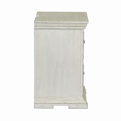 Big Valley - 2 Drawer Night Stand w/ Charging Station