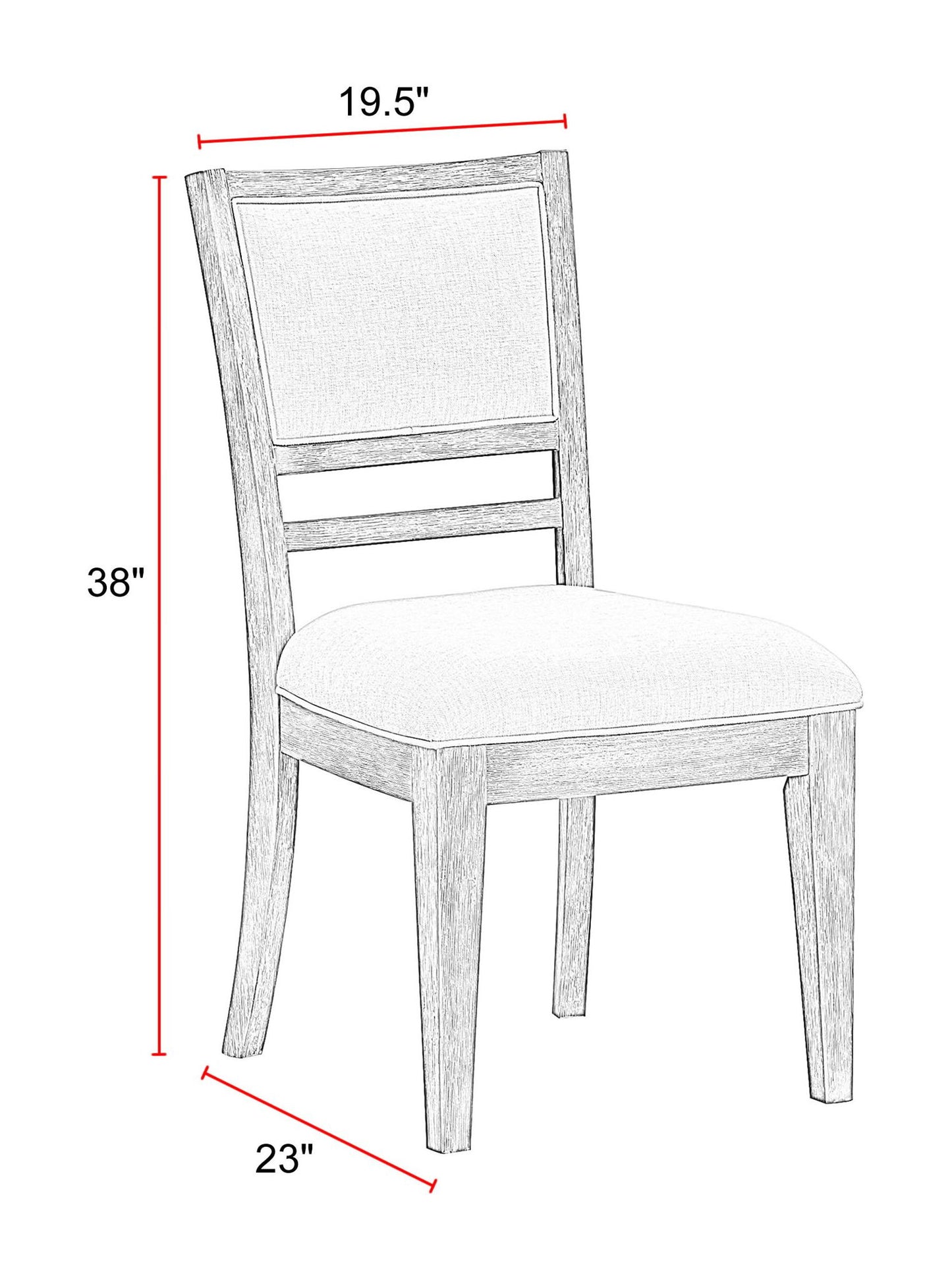 Breckenridge - Dining Upholstered Chair - Brown