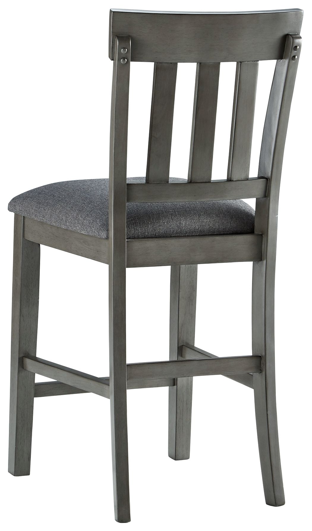 Hallanden - Black / Gray - Upholstered Barstool (Set of 2)