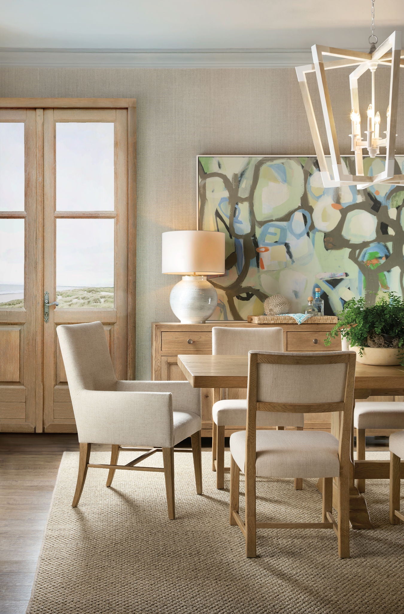 Driftwood - Rectangle Dining Table With Two Leaves