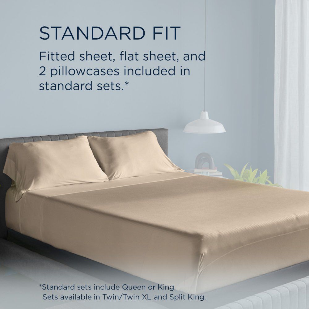 Linens - Tempur Breeze Cooling Sheet Set - Sandstone