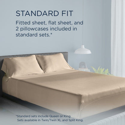 Linens - Tempur Breeze Cooling Sheet Set - Sandstone