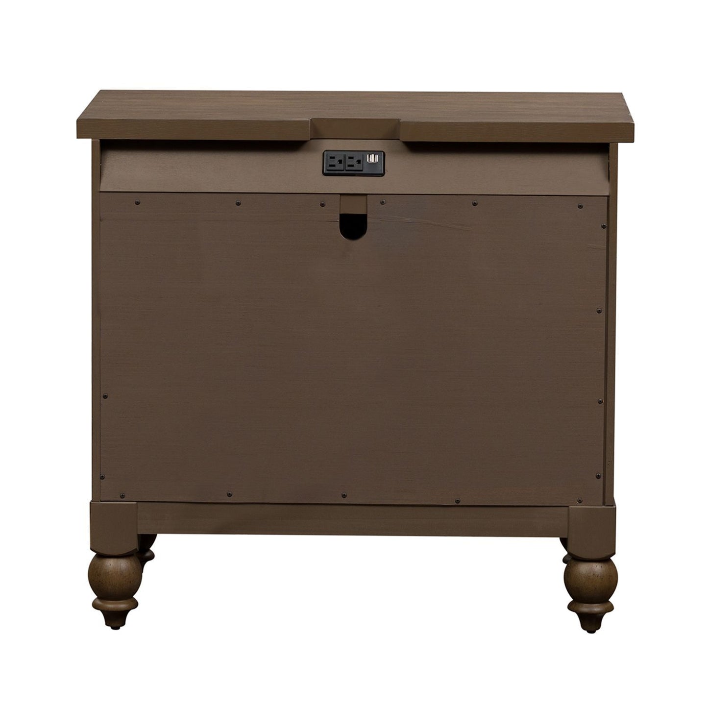Americana Farmhouse - Bedside Chest With Charging Station