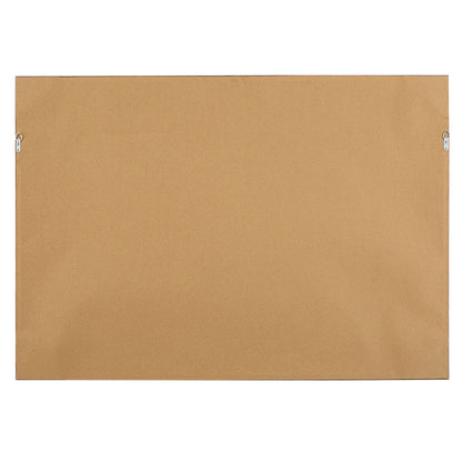 King Of The Hill - Framed Bovine Print - Black