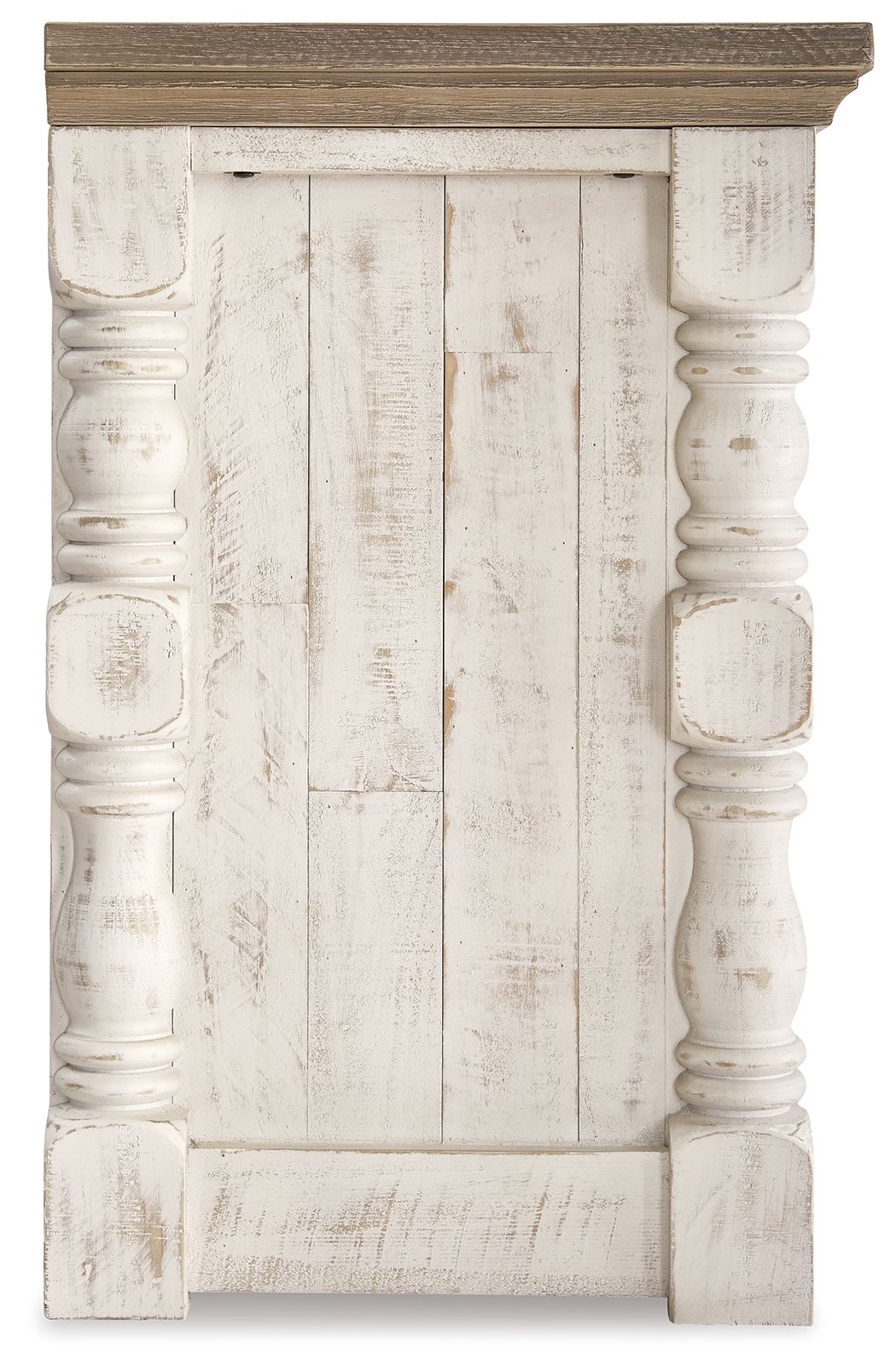 Havalance - Extra Large TV Stand - 2 Doors - Brown / Beige