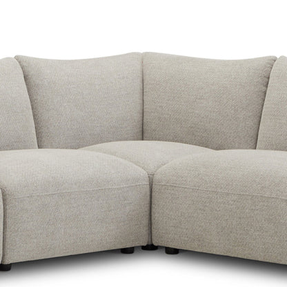 Playful - 6 Piece Modular Sectional - Canes Cobblestone