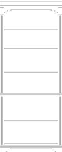 Brookhaven - Tall Bookcase