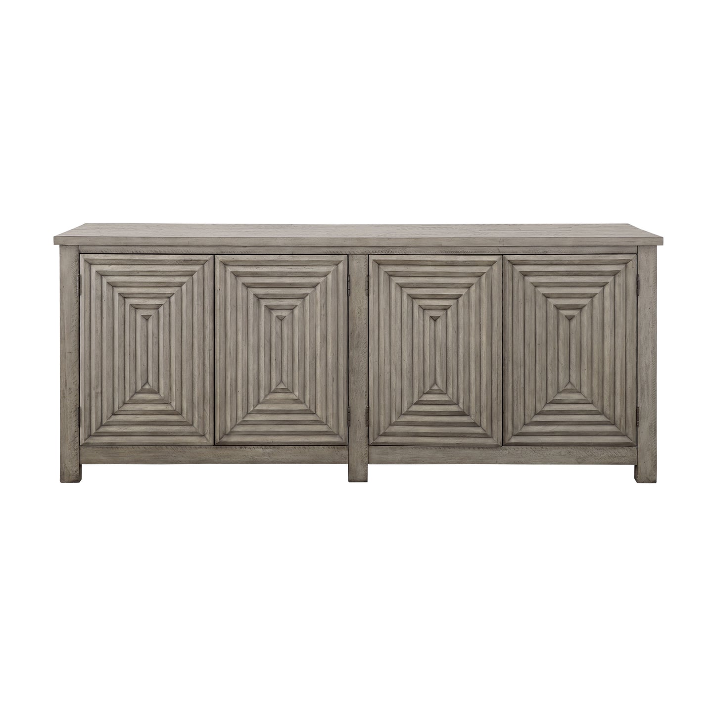 Spalding - Four Door Credenza - Gray