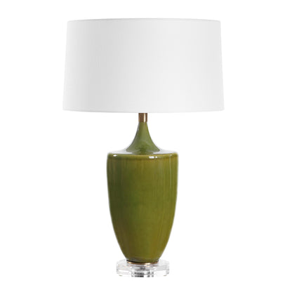 Adela - Table Lamp - Moss Green