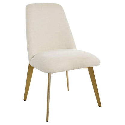 Vantage - Fabric Dining Chair - Off White