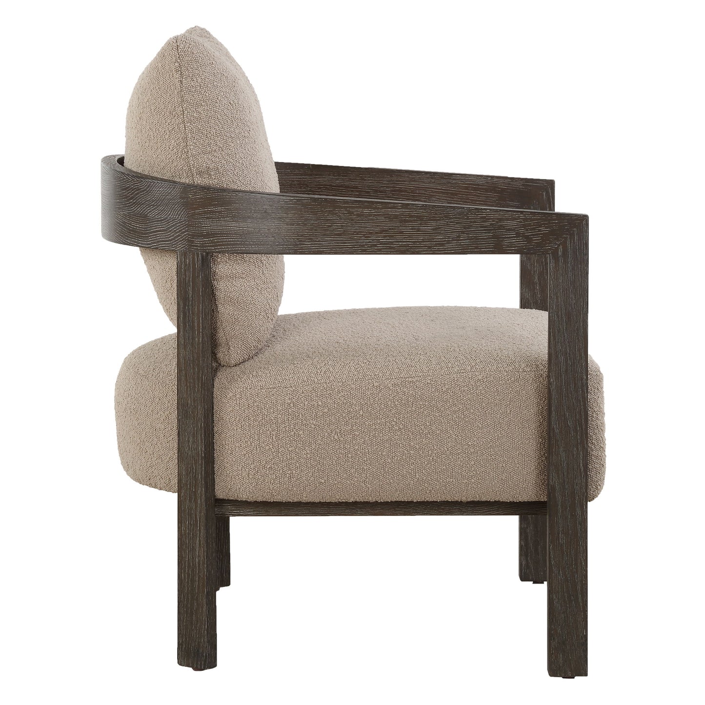 Sienna - Sand Fabric Accent Chair