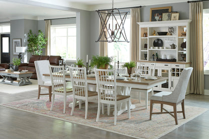 Americana Modern Dining - Trestle Dining Table - Cotton