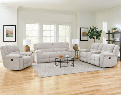 Buster - Manual Reclining Sofa - Opal Taupe