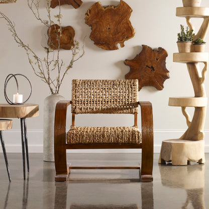 Rehema - Woven Accent Chair - Natural