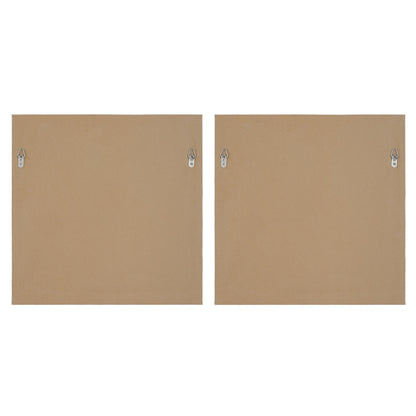 Glacial Coast - Framed Prints (Set of 2) - Light Brown