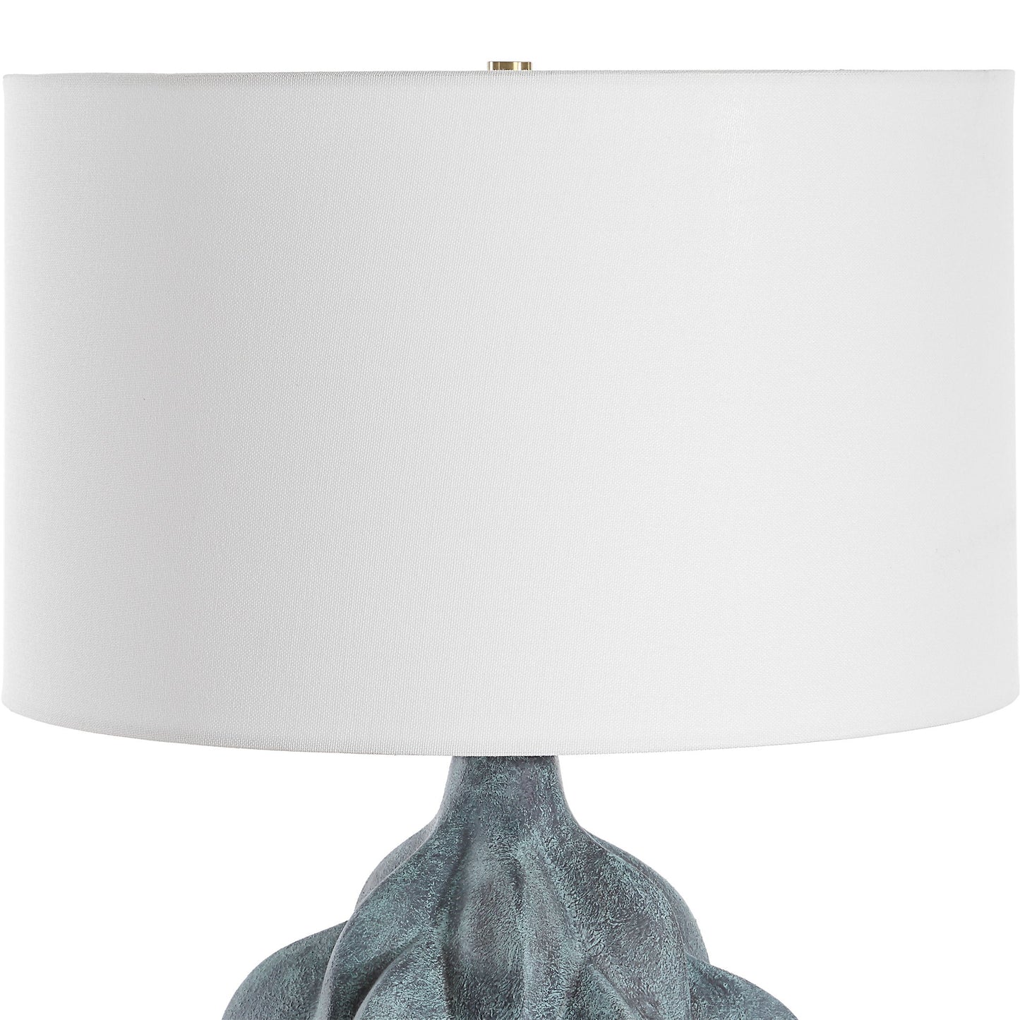 Whitecap - Ceramic Table Lamp - Gray