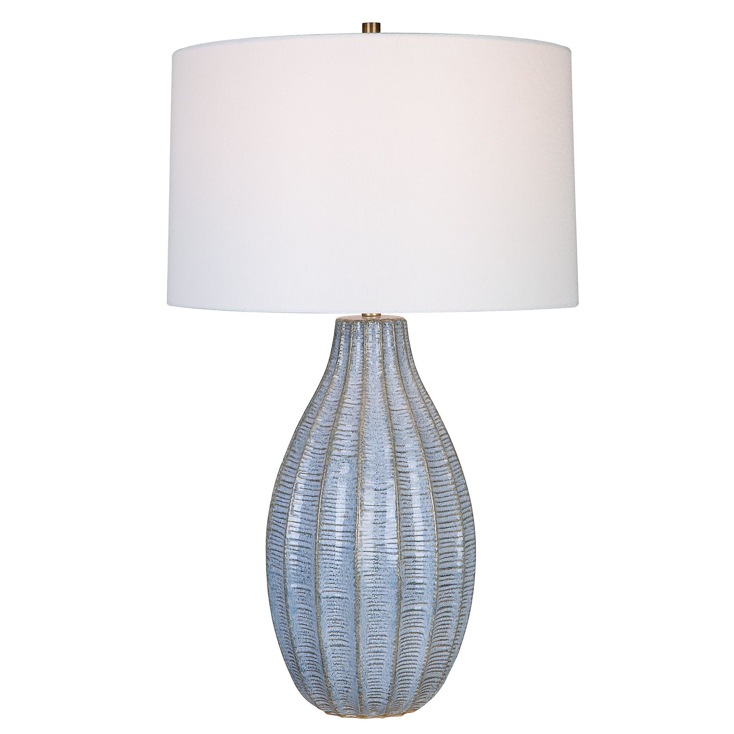 Veston - Blue Glaze Table Lamp