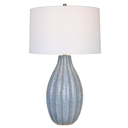 Veston - Blue Glaze Table Lamp