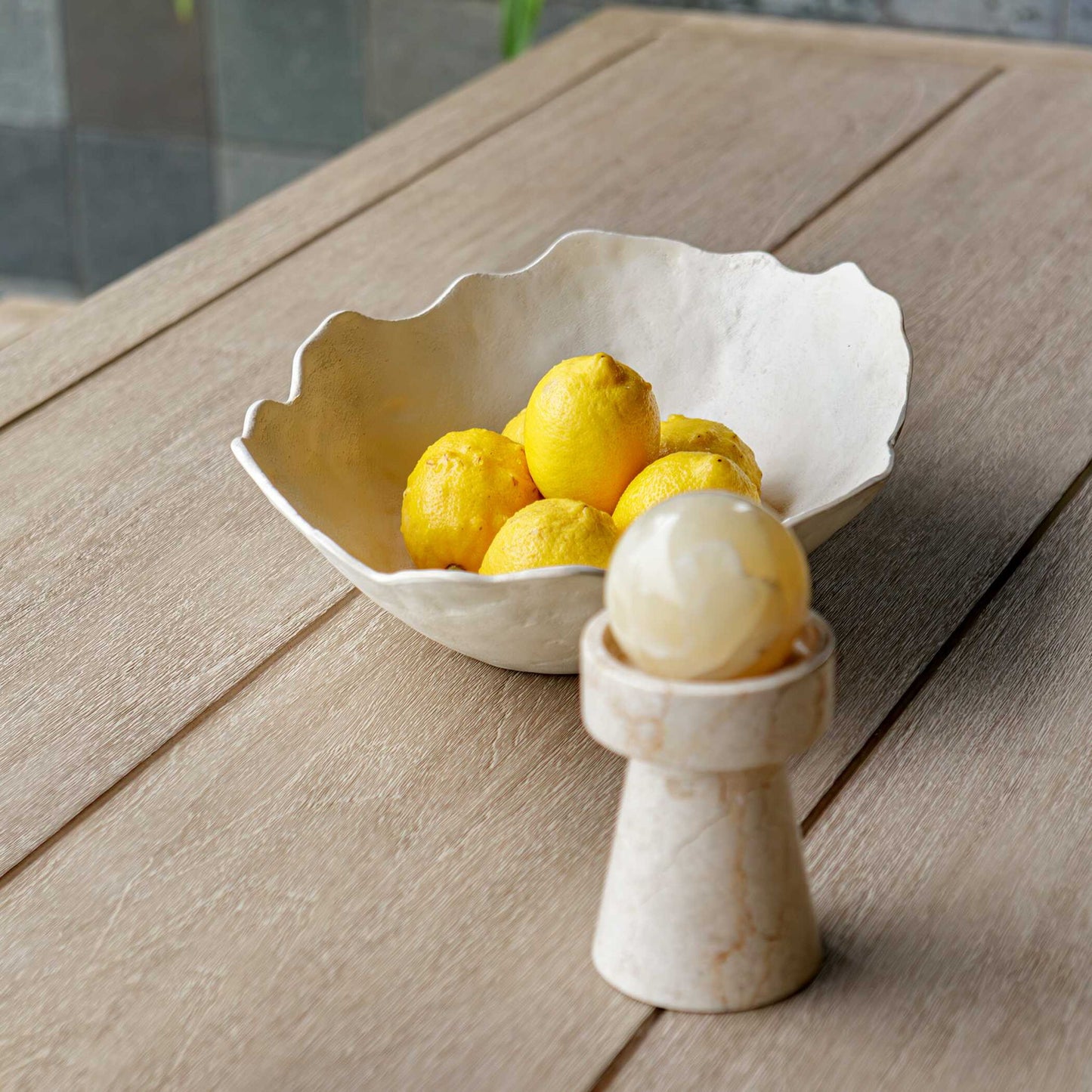 Obscura - Outdoor Bowl - Warm White