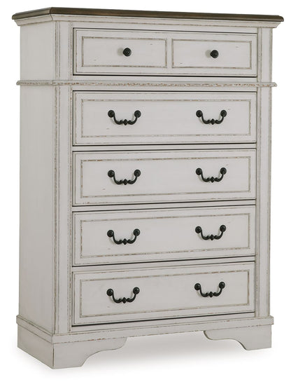 Blendon - Two-tone - Five Drawer Chest