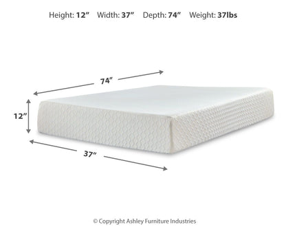 Chime 12 Inch Memory Foam - Ultra Plush Memory Foam Mattress