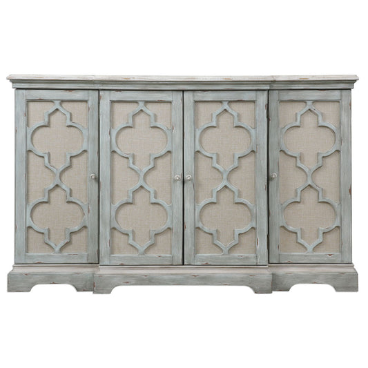 Sophie - 4 Door Cabinet - Grey