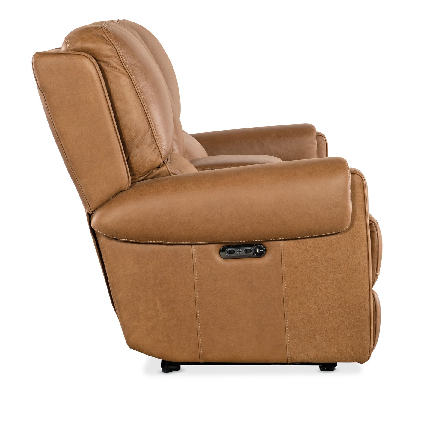 SS - Somers Power Console Loveseat With Power Headrest