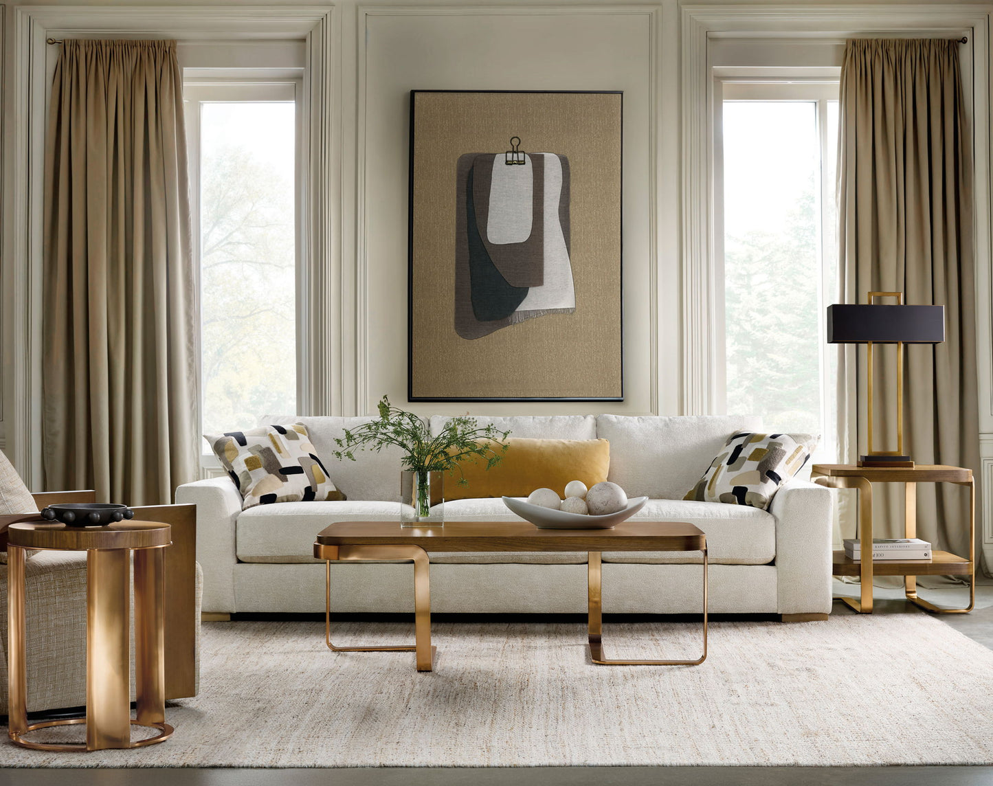 Eleana - Accent Table - Medium Wood