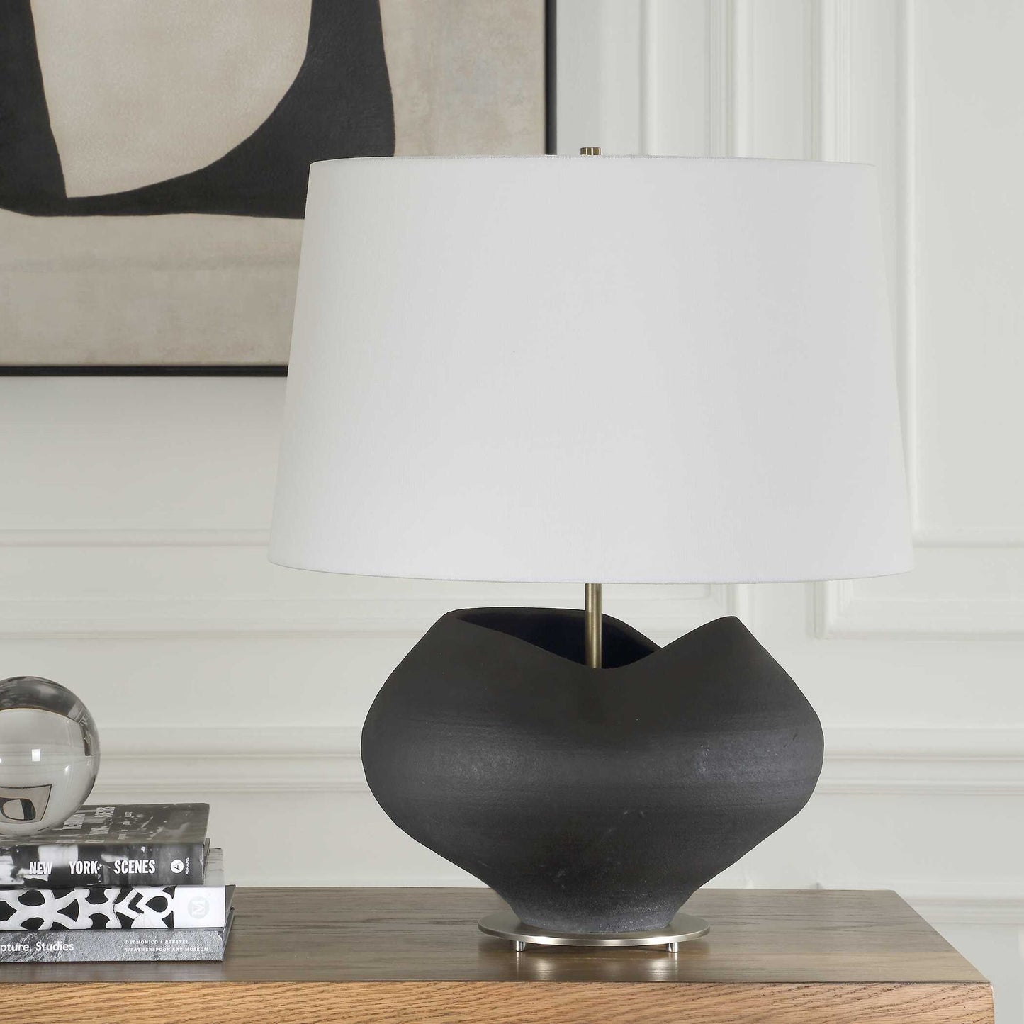 Nocturne - Table Lamp - Aged Black
