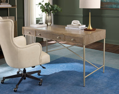 EC - Lazzaro Executive Tilt Swivel Chair - Beige