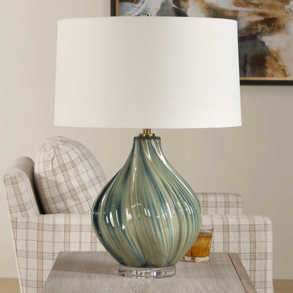 Tausha - Table Lamp - Green