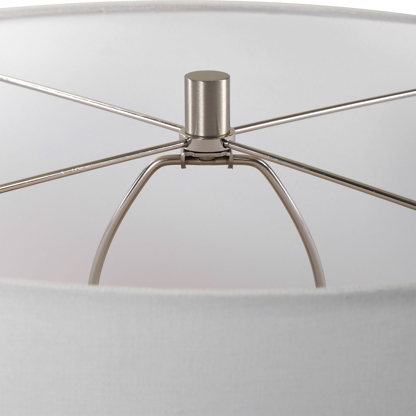 Dribble - White Glaze Table Lamp