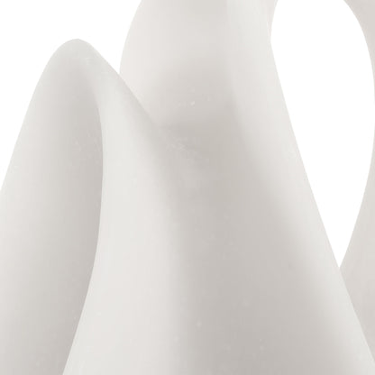 Silent Wave - Sculptures (Set of 2) - White