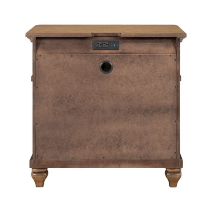 Twin Lakes - Nightstand With Charging Station