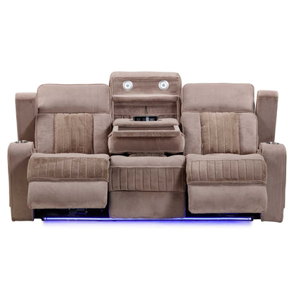 Equinox - Power Reclining Sofa With Drop Down Table