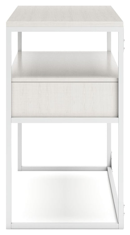 Deznee - White - Credenza