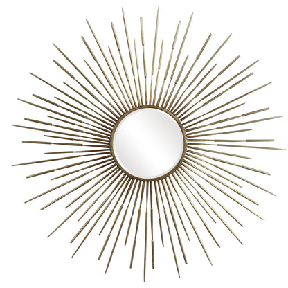 Golden - Rays Starburst Mirror - Gold