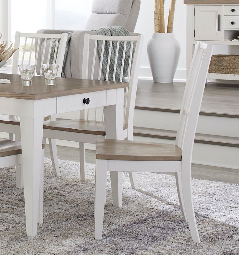 Americana Modern Dining - Spindle Back Dining Chair (Set of 2) - Cotton