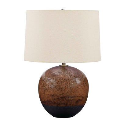 Brownell - Table Lamp - Rust Brown
