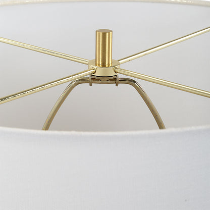 Magdaline - Rustic Table Lamp - White