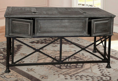 Gramercy Park - Writing Desk - Vintage Burnished Smoke